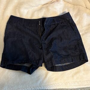 Banana Republic Dark Blue Jean Shorts